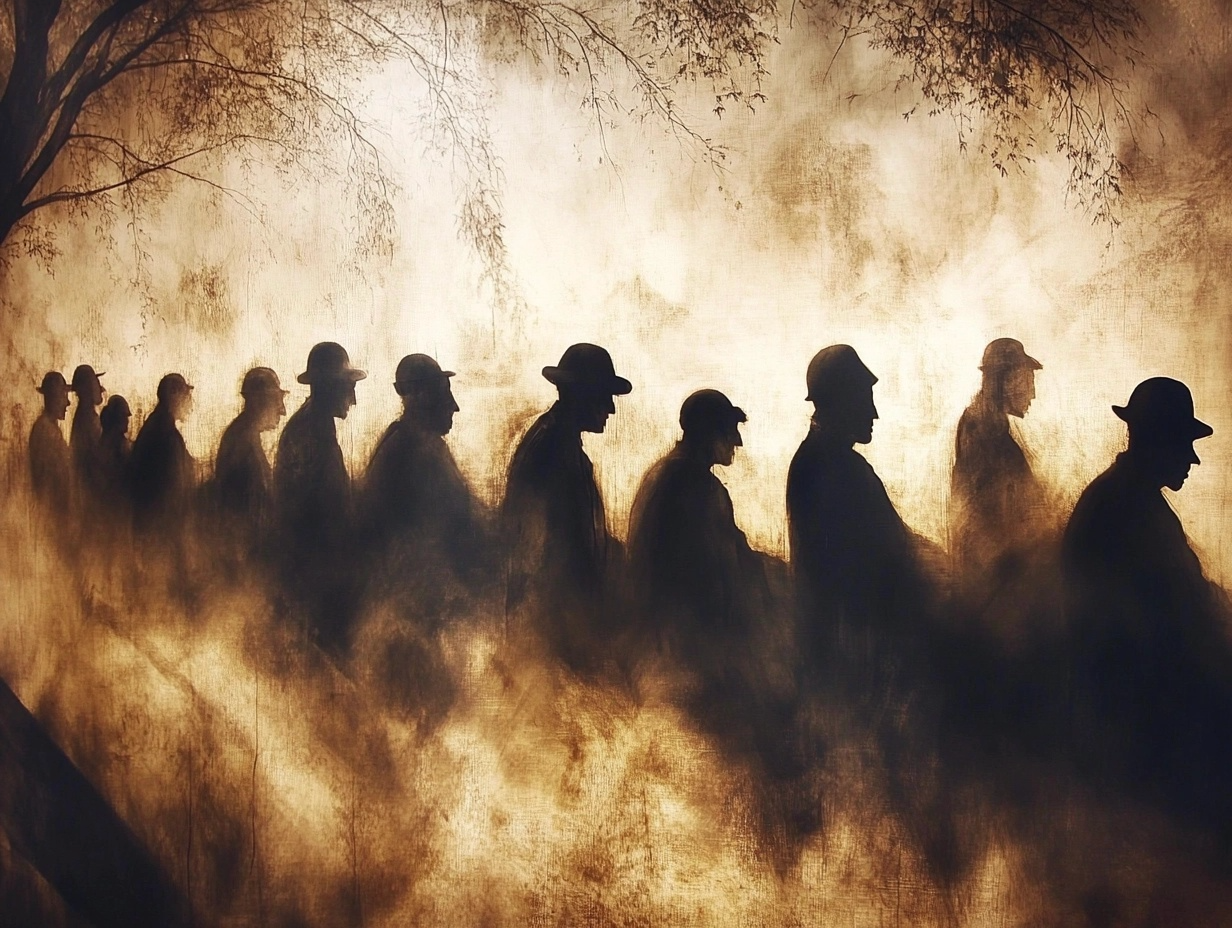 Silhuetter i tåken – et bilde på kampen for frihet og de som gikk før oss